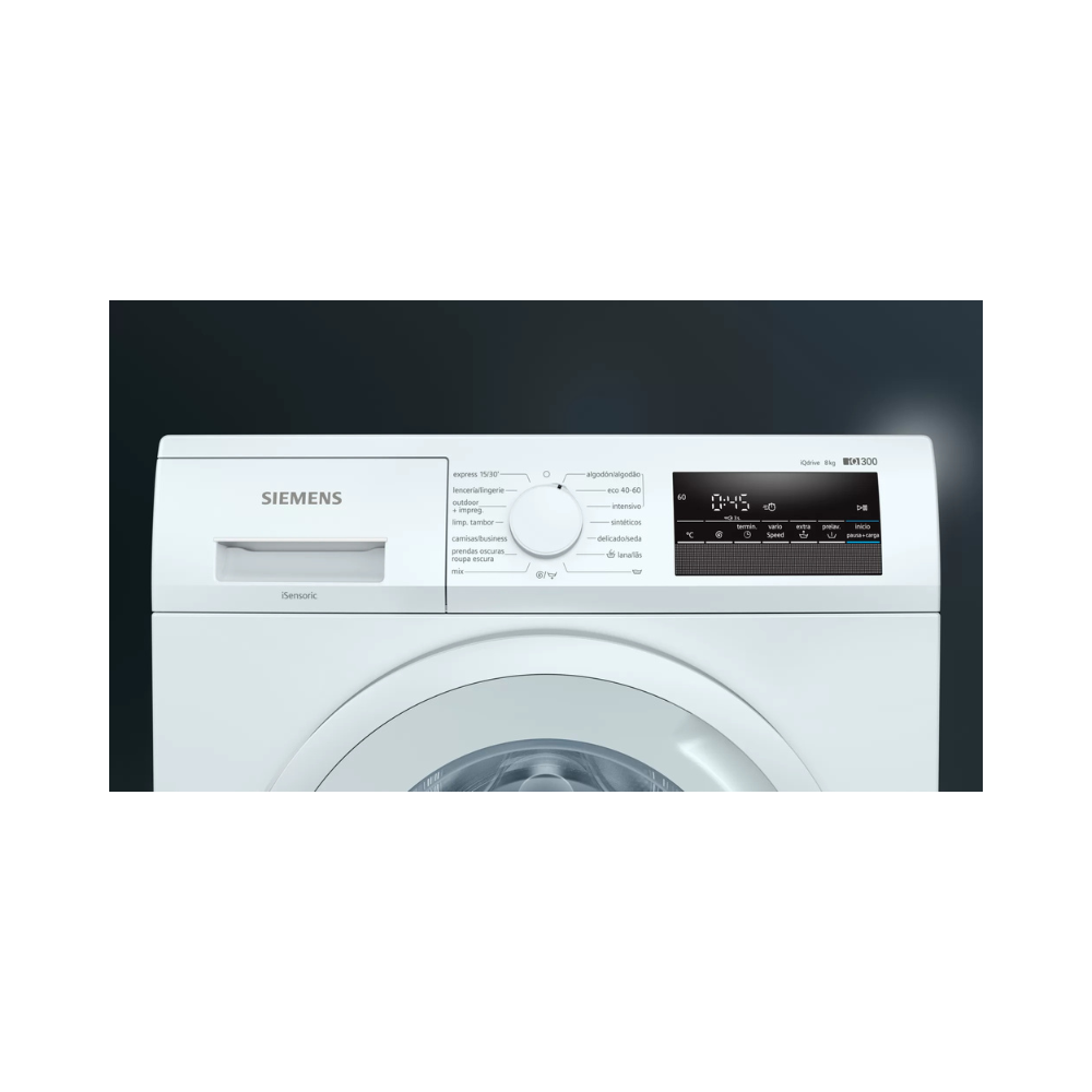 Lavadora frontal SIEMENS WM12N269ES 8 kg 1200 rpm