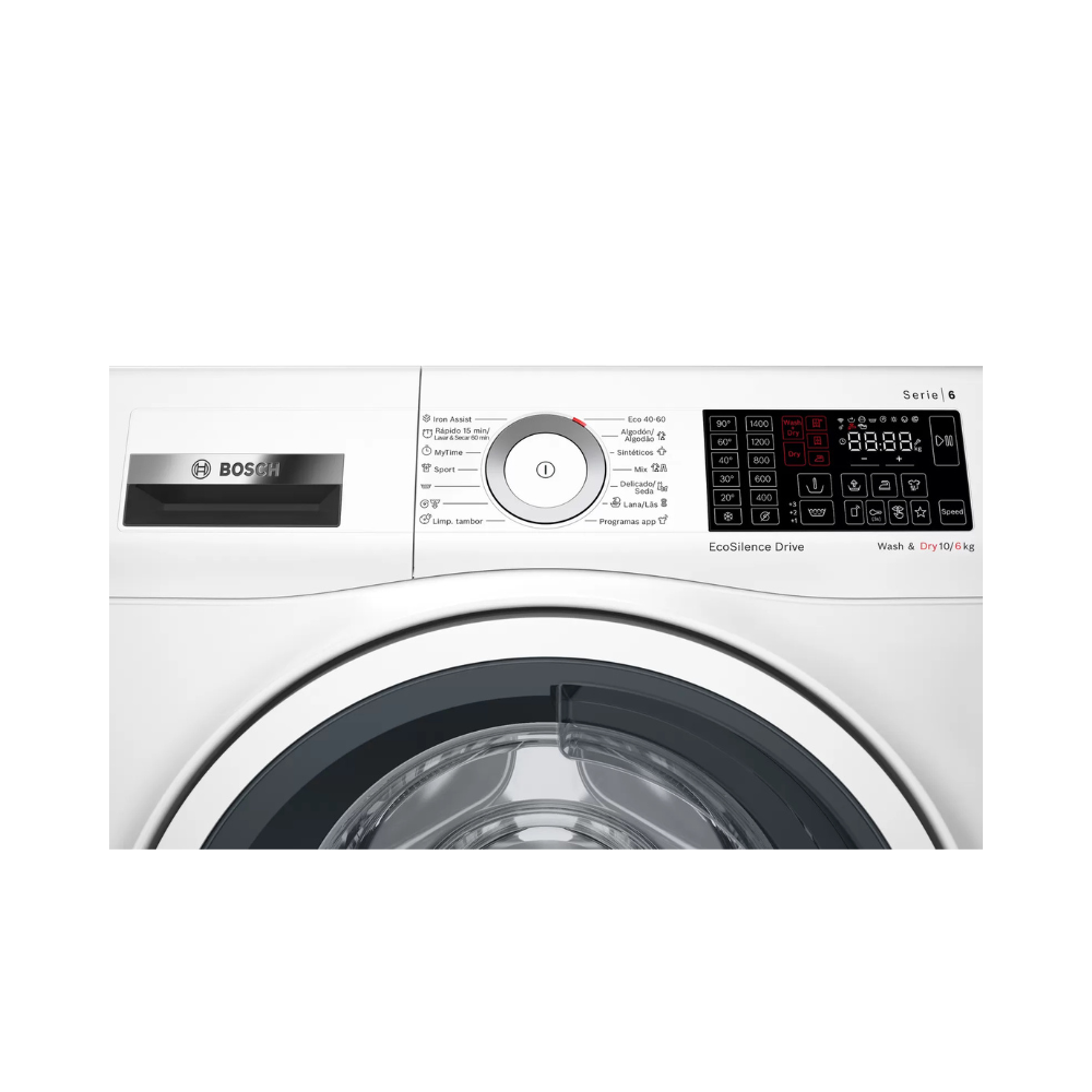 Lavadora Secadora BOSCH WDU8H541ES/01 10Kg lavado + 6kg secado kg 1400 rpm