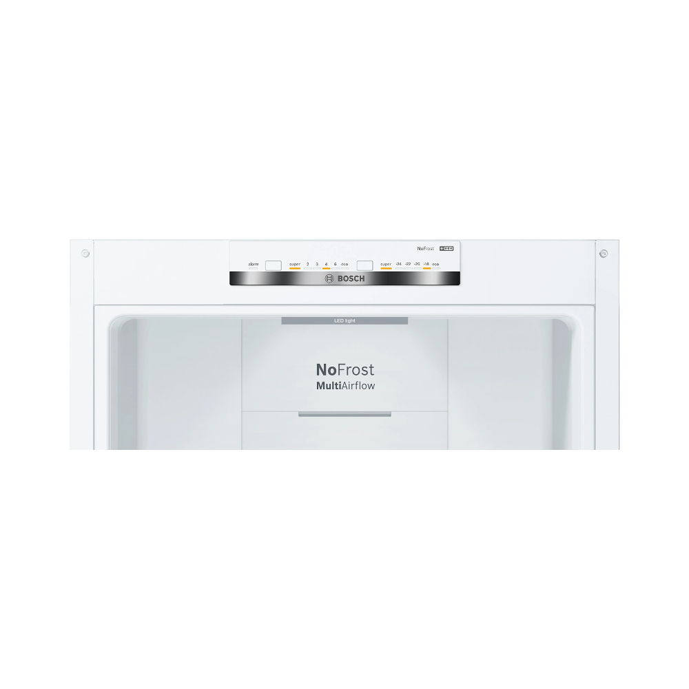 260207201 Combi No Frost Independiente BOSCH KGN36VWED 186 x 60 cm 237L + 89L Blanco