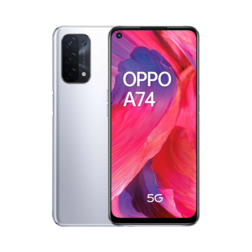 OPPO A74 5G 6 GB PLATEADO